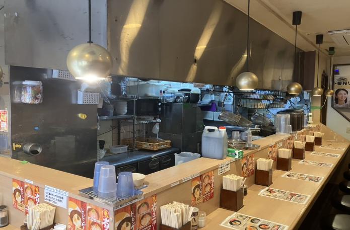 【川崎市高津区】二子新地徒歩1分／駅至近ラーメン店／幅広い業種可／大看板掲載可／約16.31坪